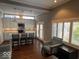 Spacious eat-in kitchen area with island and natural light at 1140 Hoyt Ave, Indianapolis, IN 46203