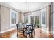 Cozy breakfast nook with natural light and an outdoor view at 11410 Sea Side Dr, Fishers, IN 46040