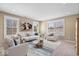 Inviting living room with plush seating and natural light at 11410 Sea Side Dr, Fishers, IN 46040
