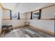 Finished basement area with modern flooring and natural light from windows at 1206 Rosengarten Dr, Greenwood, IN 46142