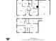 Detailed floor plan of the home's layout, showcasing room dimensions at 1206 Rosengarten Dr, Greenwood, IN 46142