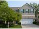 Charming two-story home with a lush front yard and a two-car garage, exuding curb appeal at 12326 River Valley Dr, Fishers, IN 46037