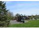 Community playground featuring multiple slides, bridges, and shady spots for seating at 12326 River Valley Dr, Fishers, IN 46037