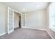 Office featuring beautiful french doors and neutral carpet at 14878 Horse Branch Way, Fishers, IN 46040