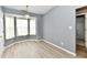 Bright dining area features a bay window and neutral wall color at 1632 Blankenship Dr, Indianapolis, IN 46217