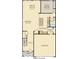 First floor floorplan showing a Great Room, Flex Room, Kitchen, Dining, and two car garage at 16930 Sandhurst Pl, Westfield, IN 46074