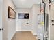 Clean and functional utility room with modern appliances and decor at 16930 Sandhurst Pl, Westfield, IN 46074
