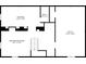 Basement floor plan featuring a recreation room, storage space, utility area, and bathroom at 171 W 44Th St, Indianapolis, IN 46208