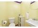 Small half bathroom with decorative accents and fixtures at 180 S 400 W, Lebanon, IN 46052