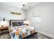 Inviting bedroom with a comfortable bed, neutral decor, and soft lighting, ideal for relaxation at 2329 Shelby St, Indianapolis, IN 46203
