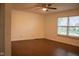 Bedroom showcasing hardwood flooring and natural light through the window at 248 Parkview Dr, Whiteland, IN 46184