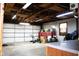 Unfinished garage space, perfect for storage and projects at 248 Parkview Dr, Whiteland, IN 46184
