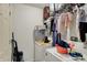 Functional laundry area with washer, dryer, storage and organizing solutions, making chores more manageable at 3110 S Temple Ave, Indianapolis, IN 46237