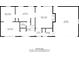 Detailed floor plan of the home's first floor, showcasing the layout of rooms and dimensions at 3738 Barrington Dr, Carmel, IN 46033