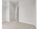 Bedroom featuring neutral paint, carpet, and a view into the closet at 5964 Lomita Ave, Plainfield, IN 46168