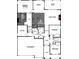 Detailed floorplan showcasing the layout of this stunning home, including bedrooms, kitchen, and living spaces at 6718 Thresher Pass, McCordsville, IN 46055