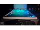 Contemporary hot tub with colorful underwater lights, offering a luxurious spa-like experience at 6827 S 500 W, Trafalgar, IN 46181