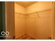 Walk-in closet with metal shelving at 701 Danver Ln, Beech Grove, IN 46107