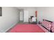 Bright bedroom with modern desk setup, perfect for work or study at home at 8673 Laurelton Pl, Brownsburg, IN 46112