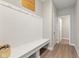 Well-organized mudroom featuring a built-in bench and storage, perfect for keeping things tidy at 8673 Laurelton Pl, Brownsburg, IN 46112