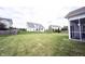 Large grassy backyard providing ample space for outdoor activities and relaxation at 8748 N Autumnview Dr, McCordsville, IN 46055