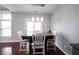 Bright dining area with white table and chairs at 8748 N Autumnview Dr, McCordsville, IN 46055