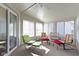 Inviting sunroom with ample seating and natural light at 9526 Colony Pointe E Dr, Indianapolis, IN 46250