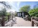 Backyard deck with gazebo, rocking chairs and views of the backyard at 1123 Barley Cir, Carmel, IN 46032