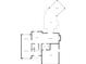 Main floor layout featuring kitchen, Gathering room, dining area, living room, and garage at 1123 Barley Cir, Carmel, IN 46032