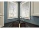 Kitchen corner with stainless steel sink, faucet and windows showcasing the outdoor view at 12304 Ridgeside Rd, Indianapolis, IN 46256