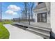 View of the outdoor living space, featuring a wood deck, and walkway at 12536 Lowery Way, Fishers, IN 46037