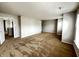 Spacious living room with neutral paint, carpeted floors, and natural light at 12657 Republic Dr, Fishers, IN 46037