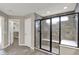Bathroom featuring a walk-in glass shower and access to the walk-in closet at 13314 Lansbury Ln, Fishers, IN 46037
