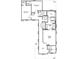 Second floor plan featuring 3 bedrooms, 2 baths, laundry and loft at 13418 Vickery Ridge Dr, Fishers, IN 46037