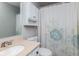 Well-maintained bathroom featuring a bathtub-shower combo with neutral color schemes and ample lighting at 13971 Bruddy Dr, Fishers, IN 46038