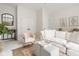 Bright living room features modern furniture, an area rug, and natural light at 15037 Rutherford Dr, Westfield, IN 46074