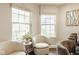 Bright sitting area with chairs, natural light, and minimalist decor at 15037 Rutherford Dr, Westfield, IN 46074