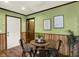Bright dining space with natural light, a round table, and seating for four at 1629 N K St, Elwood, IN 46036