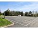 Community basketball court area with well-maintained surfaces surrounded by lush greenery and trees at 244 W Admiral S Way, Carmel, IN 46032