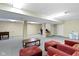 Large basement featuring an open layout, ideal for recreation or a home entertainment area at 300 Wyndotte Dr, Carmel, IN 46032