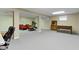 Spacious basement with finished floor, recreation space, and abundant room for activities at 300 Wyndotte Dr, Carmel, IN 46032