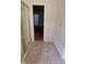 View into a bathroom with a gold-framed shower and neutral wall at 3237 Boxwood Dr, Indianapolis, IN 46227