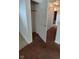 Bedroom closet features hanging storage and door at 3237 Boxwood Dr, Indianapolis, IN 46227