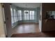 Bright dining area with bay window at 3237 Boxwood Dr, Indianapolis, IN 46227