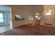 Open-concept living room with views into the kitchen and other rooms at 3237 Boxwood Dr, Indianapolis, IN 46227