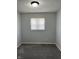 Bedroom with carpet floor, neutral walls, and one window at 3841 Monica Ct, Indianapolis, IN 46226