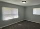 Bedroom with carpet floor, neutral walls, and window with blinds at 3841 Monica Ct, Indianapolis, IN 46226