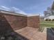 Private brick patio perfect for relaxing or entertaining outdoors at 4412 Mountbatten Ct, Indianapolis, IN 46254