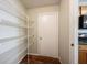 Organized pantry with adjustable shelving, providing ample storage for groceries and kitchen essentials at 4545 Connaught East Dr, Plainfield, IN 46168