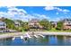 Beautiful lakefront home featuring a private dock perfect for boating and recreation at 4843 Snowberry Bay Ct, Carmel, IN 46033